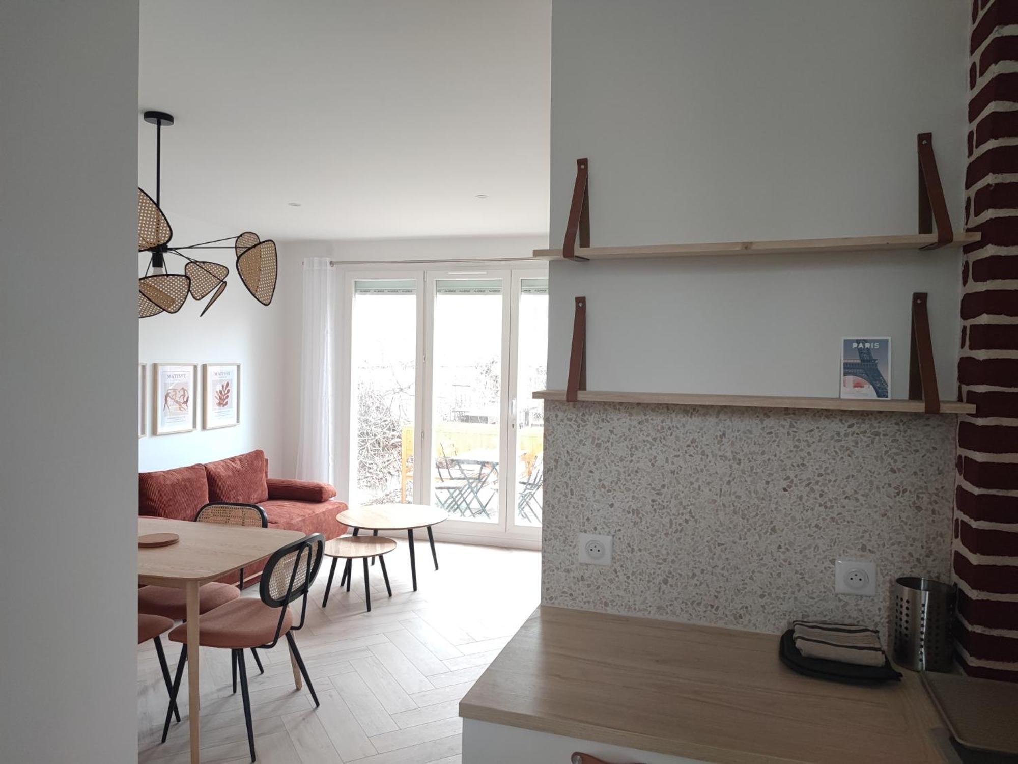 Appartement D'Architecte Avec Vue Sur Jardin Ла-Курнёв Экстерьер фото